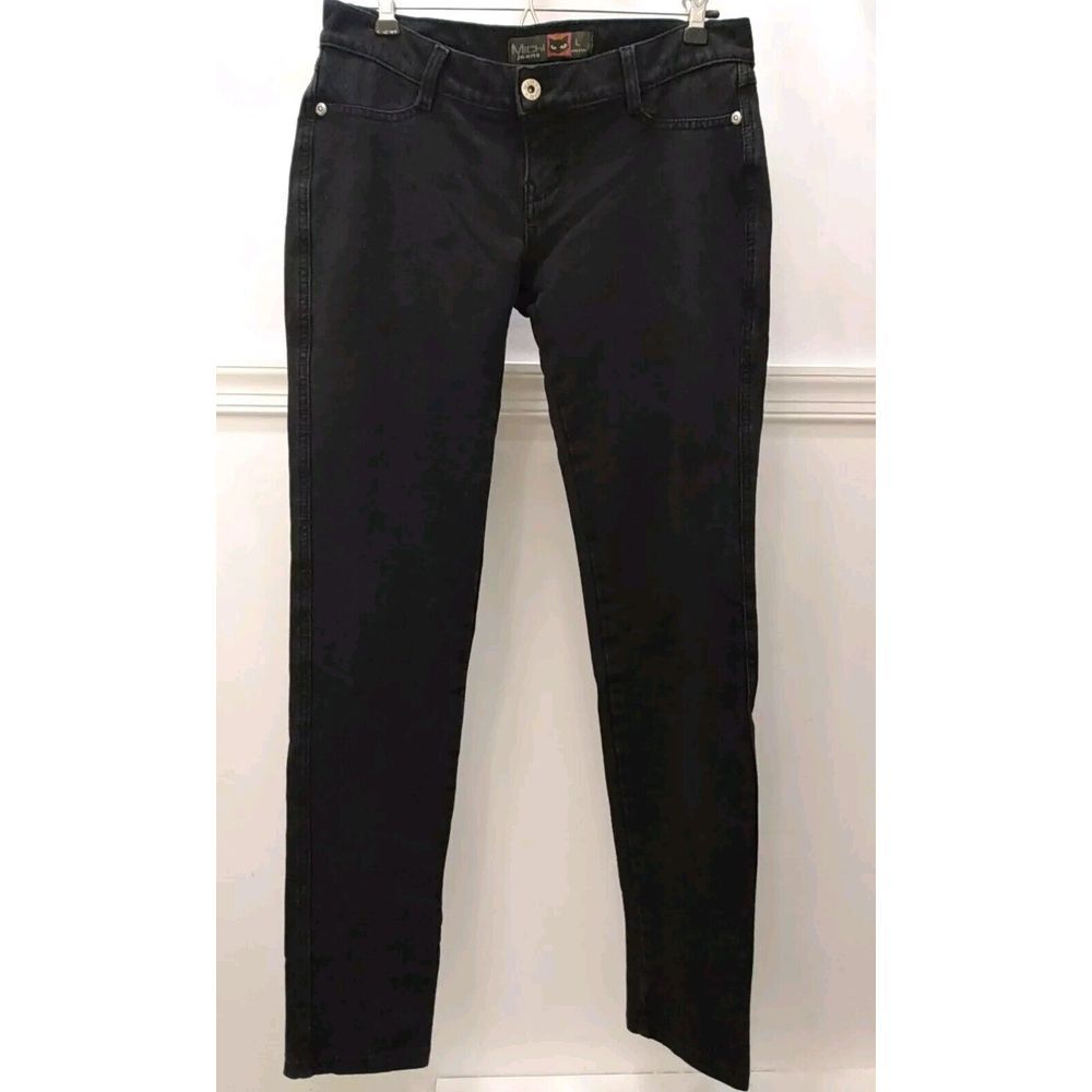 Michi Black Low Rise Skinny Jeggings Size L‎